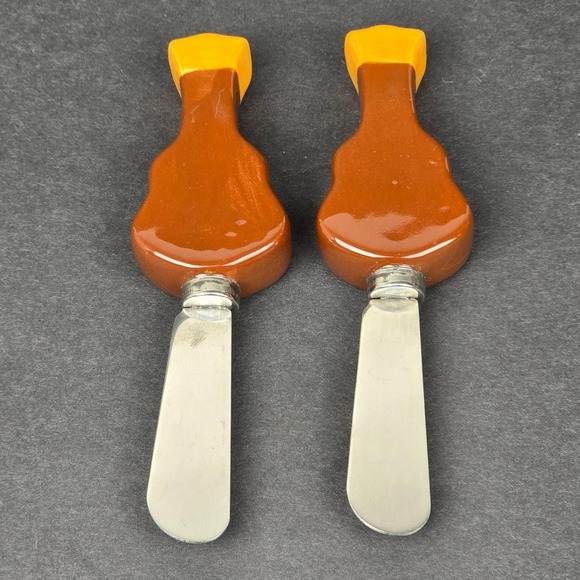 Island Heritage Ukulele Spoon Rest & 2 Spreaders Set Tropical 2005 - Picture 4 of 8